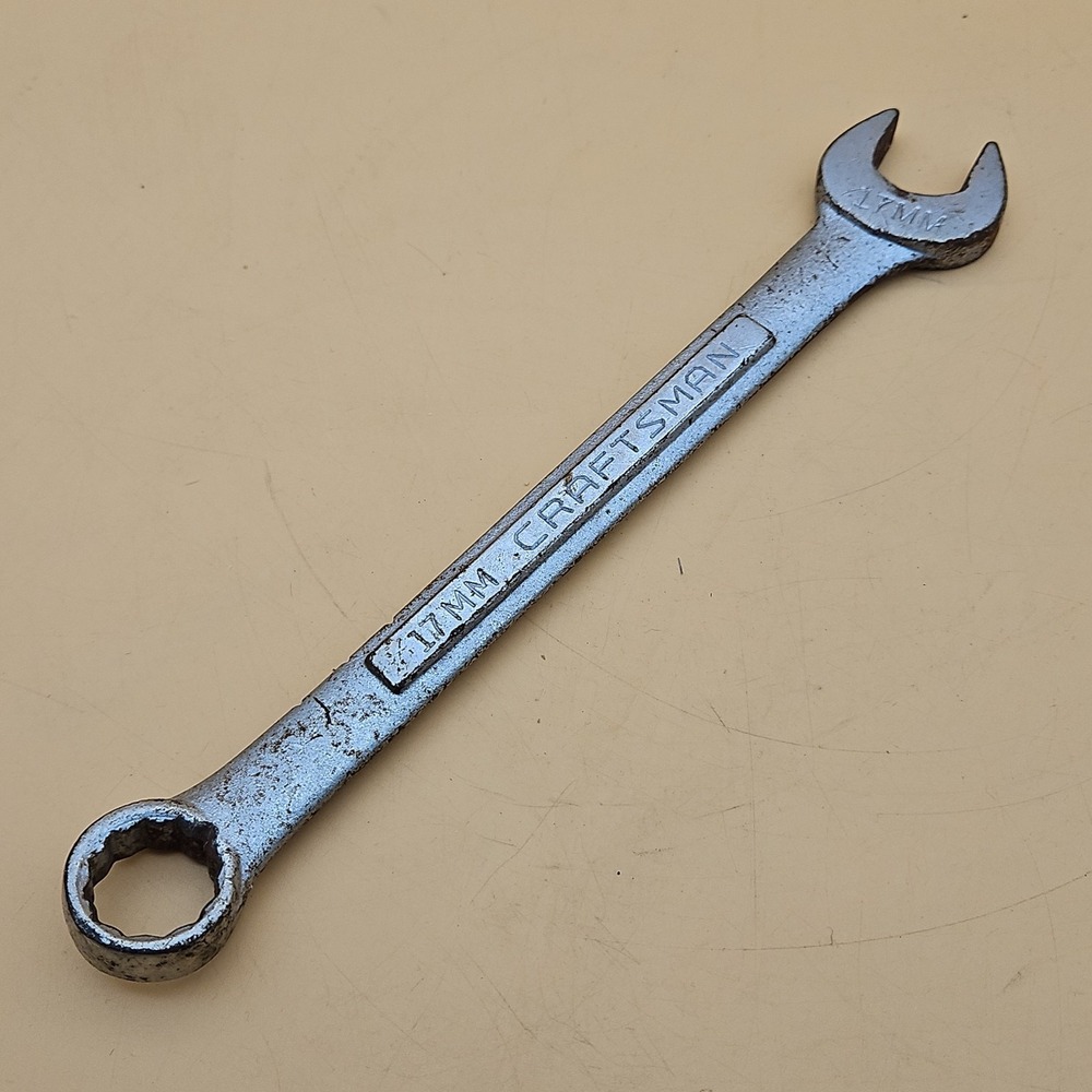 Craftsman 17mm combination wrench 12 pt  va 42929 Vintage made in USA